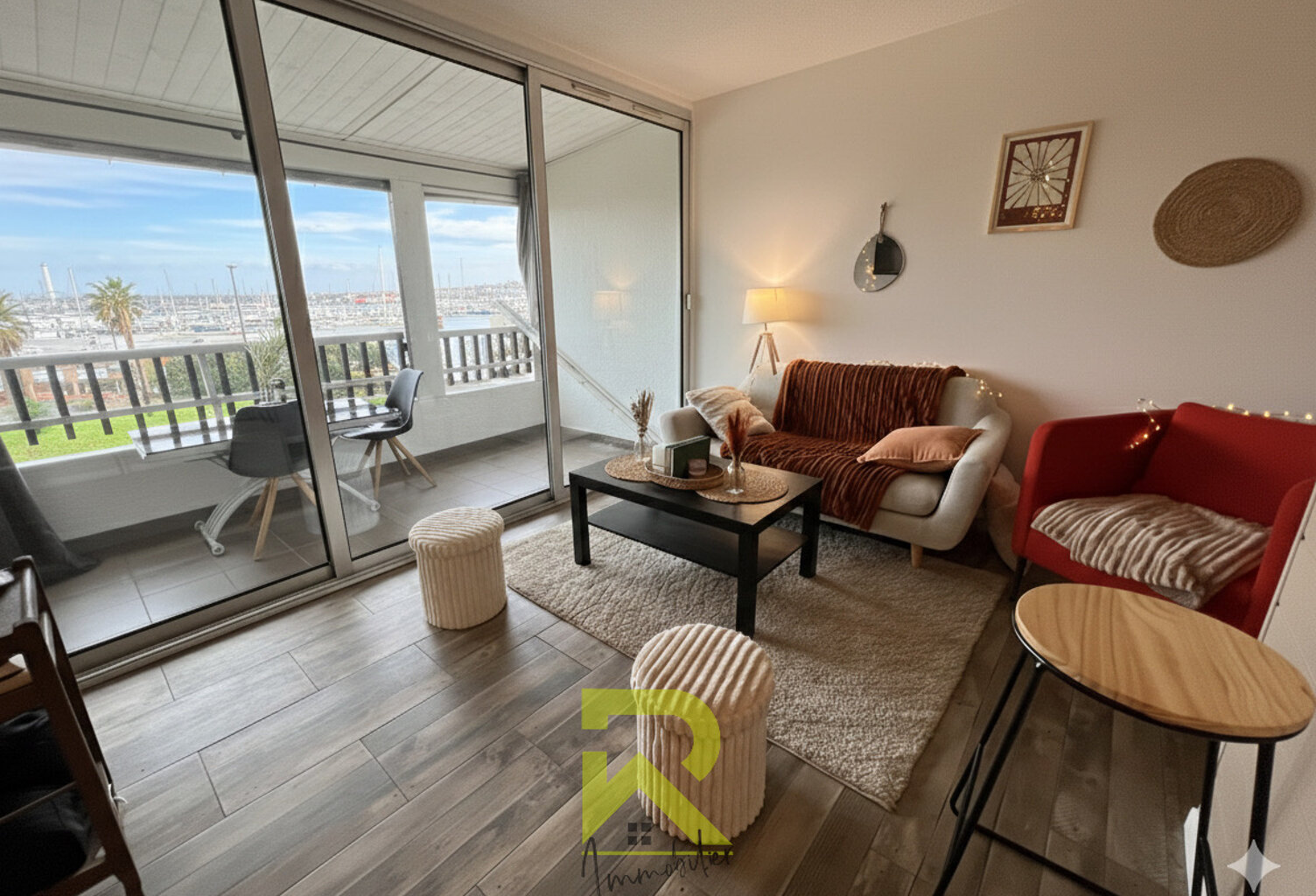 LE CAP D'AGDE- DUPLEX 3 PIÈCES- VUE PORT — photo 1
