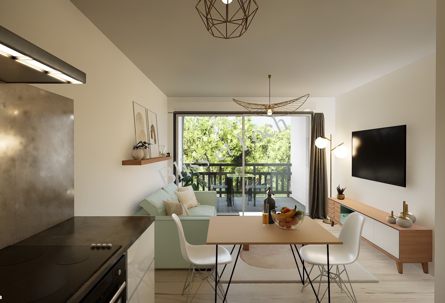 EXCLUSIVITÉ  PRIX DIRECT PROMOTEUR  ANGLET CENTRE – APPARTEMENT T2 TERRASSE  — photo 1