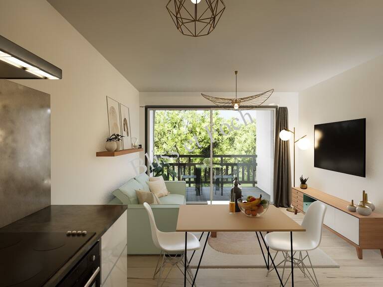 EXCLUSIVITÉ  PRIX DIRECT PROMOTEUR  ANGLET CENTRE – APPARTEMENT T2 TERRASSE  — photo 1