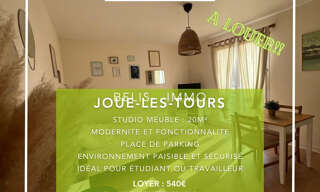 Appartement 1 Pièce 20 m² à louer à Joué-lès-Tours (37300)