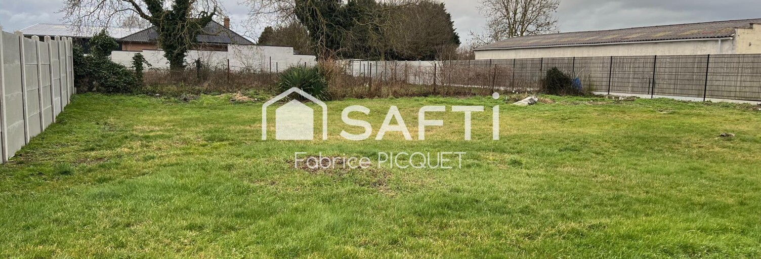 Terrain  585 m² à vendre à Hergnies (59199)