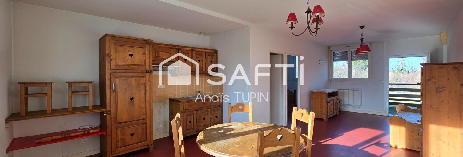 Appartement 2 Pièces 47 m² à vendre à Saint-Laurent-en-Grandvaux (39150)