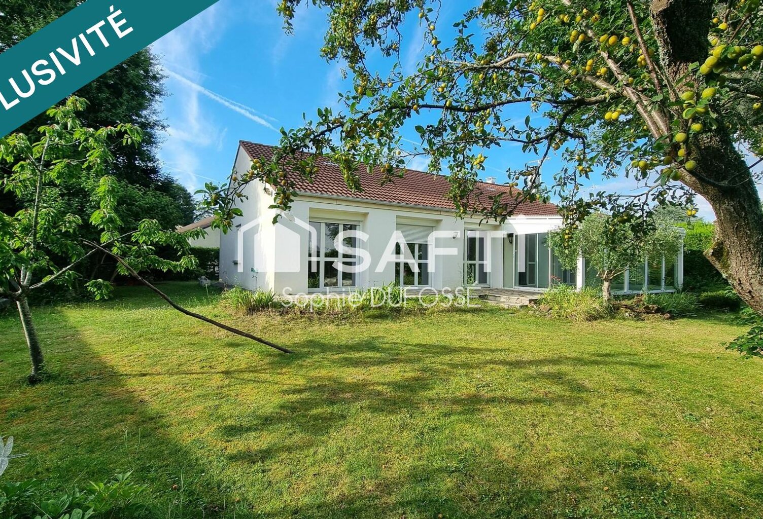 Belle opportunité pour ce beau plain-pied lumineux, idéalement situé, de 136 m², 6 pièces avec un double garage sur un terrain clos de 705 m² — photo 1