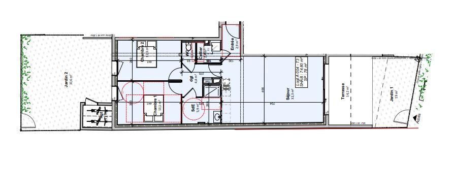 Vente Appartement 3 pièces - Photo 3