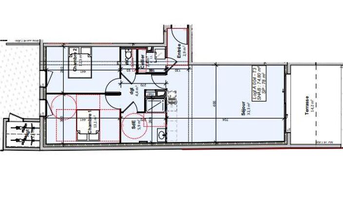 Vente Appartement 3 pièces — photo 3