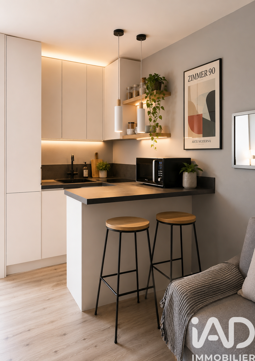 Vente Appartement 1 pièce - Photo 2