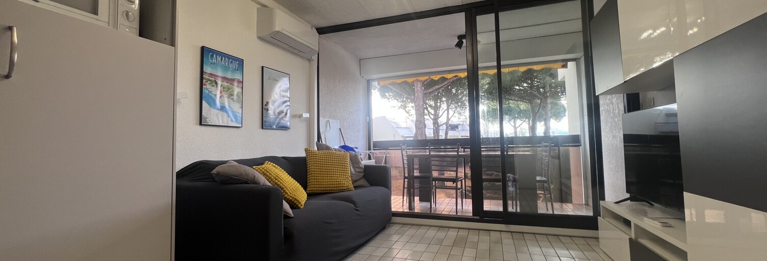 Appartement 2 Pièces 29 m² à vendre à Le Grau-du-Roi (30240)