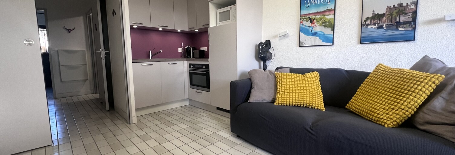 Appartement 2 Pièces 29 m² à vendre à Le Grau-du-Roi (30240)