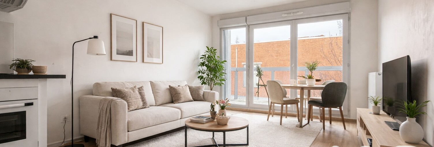 Appartement 3 Pièces 55 m² à vendre à Roubaix (59100)