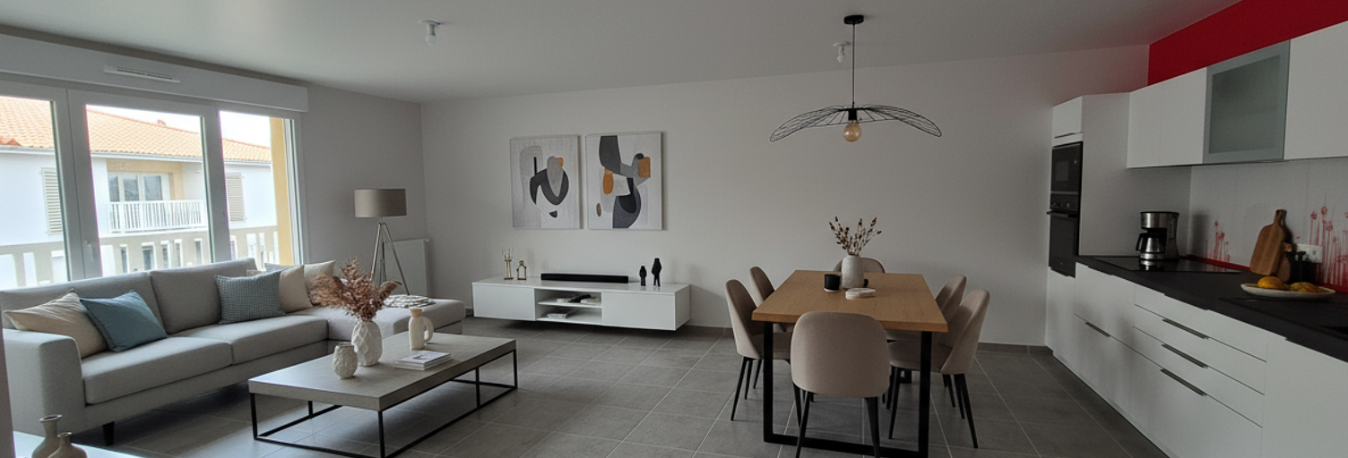 Appartement 3 Pièces 68 m² à vendre à Pornic (44210)