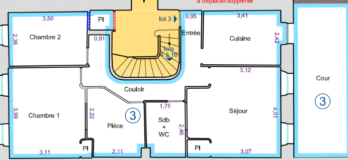 Appartement  T4 à vendre Marseille 7eme 13007