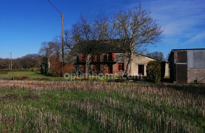 Maison à vendre 6 pièces  terrains et hangars SAINT DOMINEUC (35) — photo 2