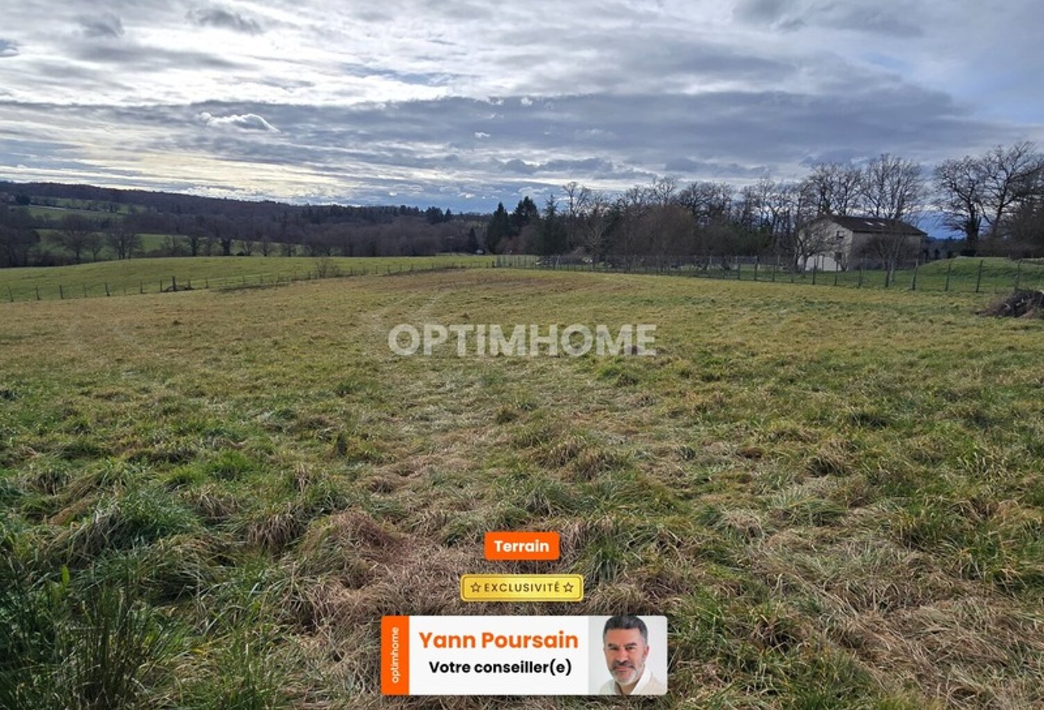 Terrain à vendre de 5 087,00 m² AUREIL (87) — photo 1