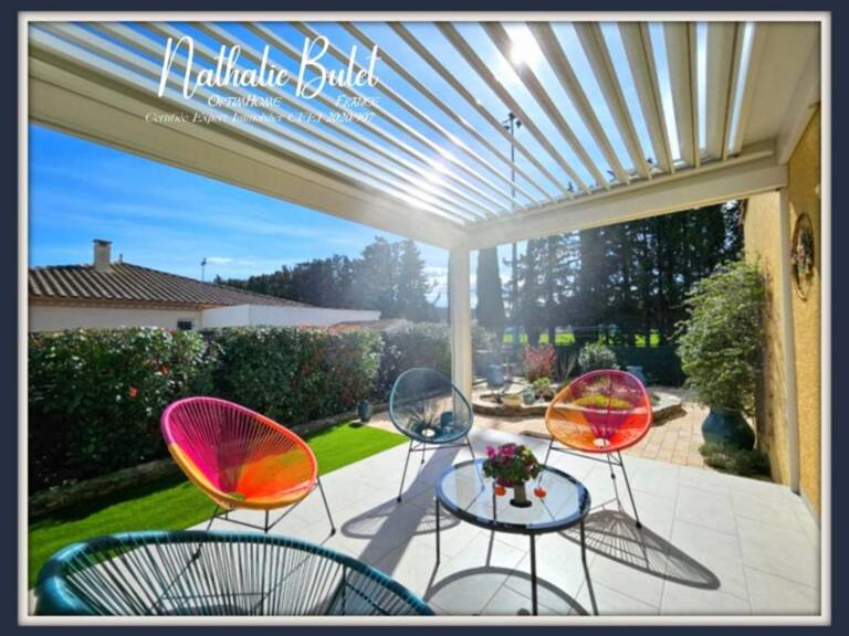 SAINT-CHINIAN – MAISON DE PLAIN-PIED RÉCENTE AVEC JARDIN, GARAGE ET PRESTATIONS DE QUALITÉ — photo 1