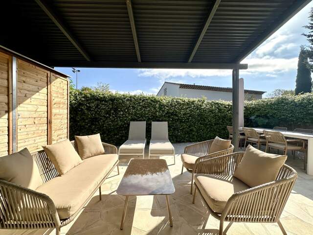 Maisonnette Réaux – Un écrin de raffinement au cœur de Golfe-Jua — photo du bien