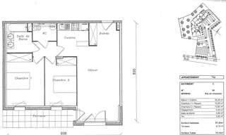 Appartement 3 Pièces 67 m² à louer à Saint-Brieuc (22000)