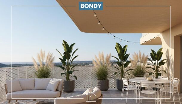 Appartement 2 pièces  à vendre Bondy 93140