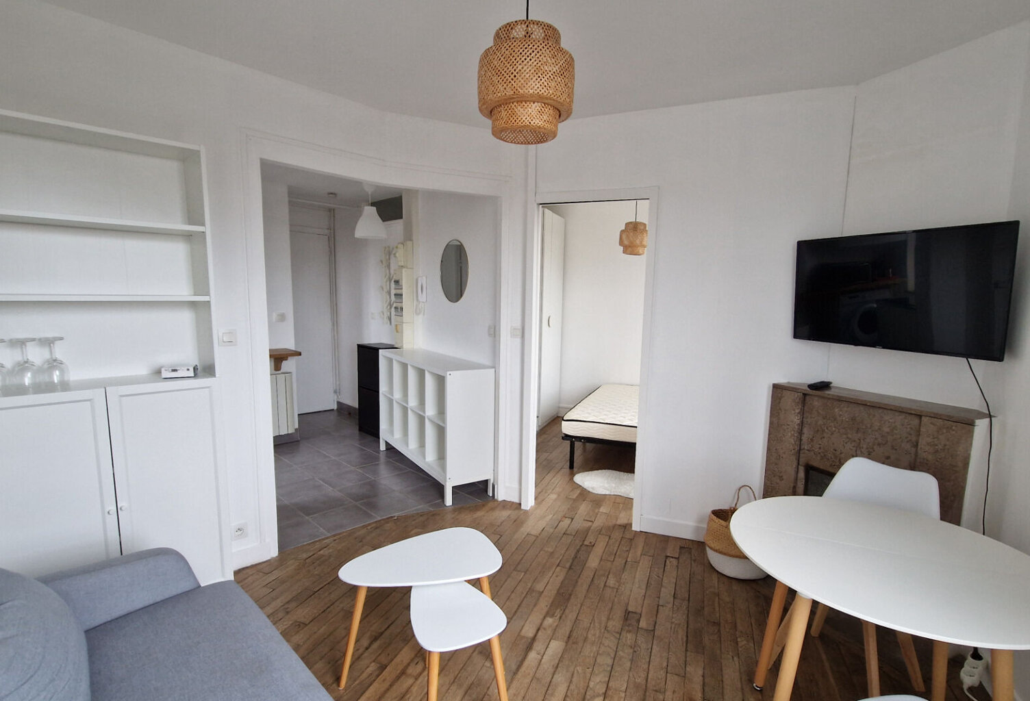 F2 MEUBLE AVEC BALCONNET SUD - ROUEN GARE — photo 1