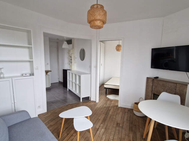 F2 MEUBLE AVEC BALCONNET SUD - ROUEN GARE — photo du bien