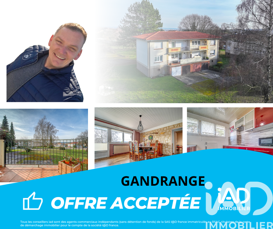 Gandrange - 60m² - 3p. - 2ch.