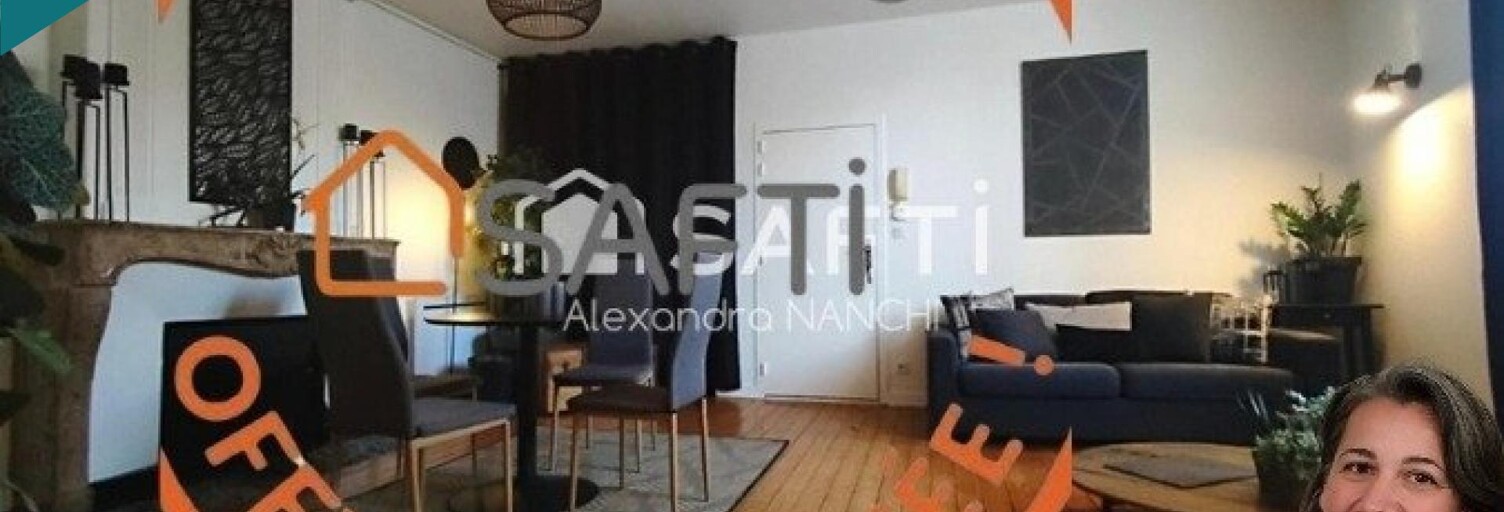 Appartement 2 Pièces 52 m² à vendre à Bourg-en-Bresse (01000)