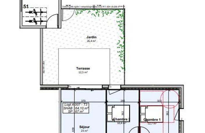 Vente Appartement 3 pièces — photo 4