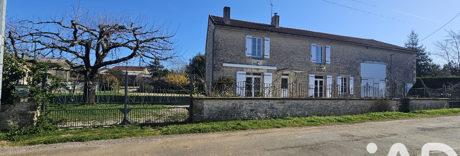 Maison 6 Pièces 178 m² à vendre à Voulême (86400)