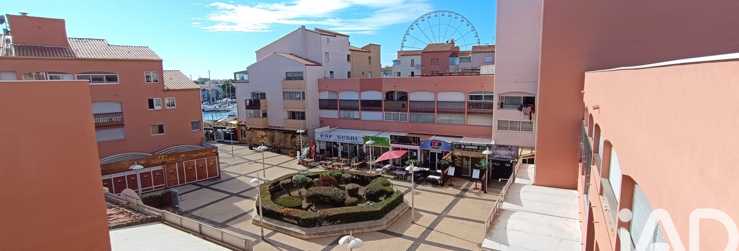 Appartement 1 Pièce 19 m² à vendre à Agde (34300)