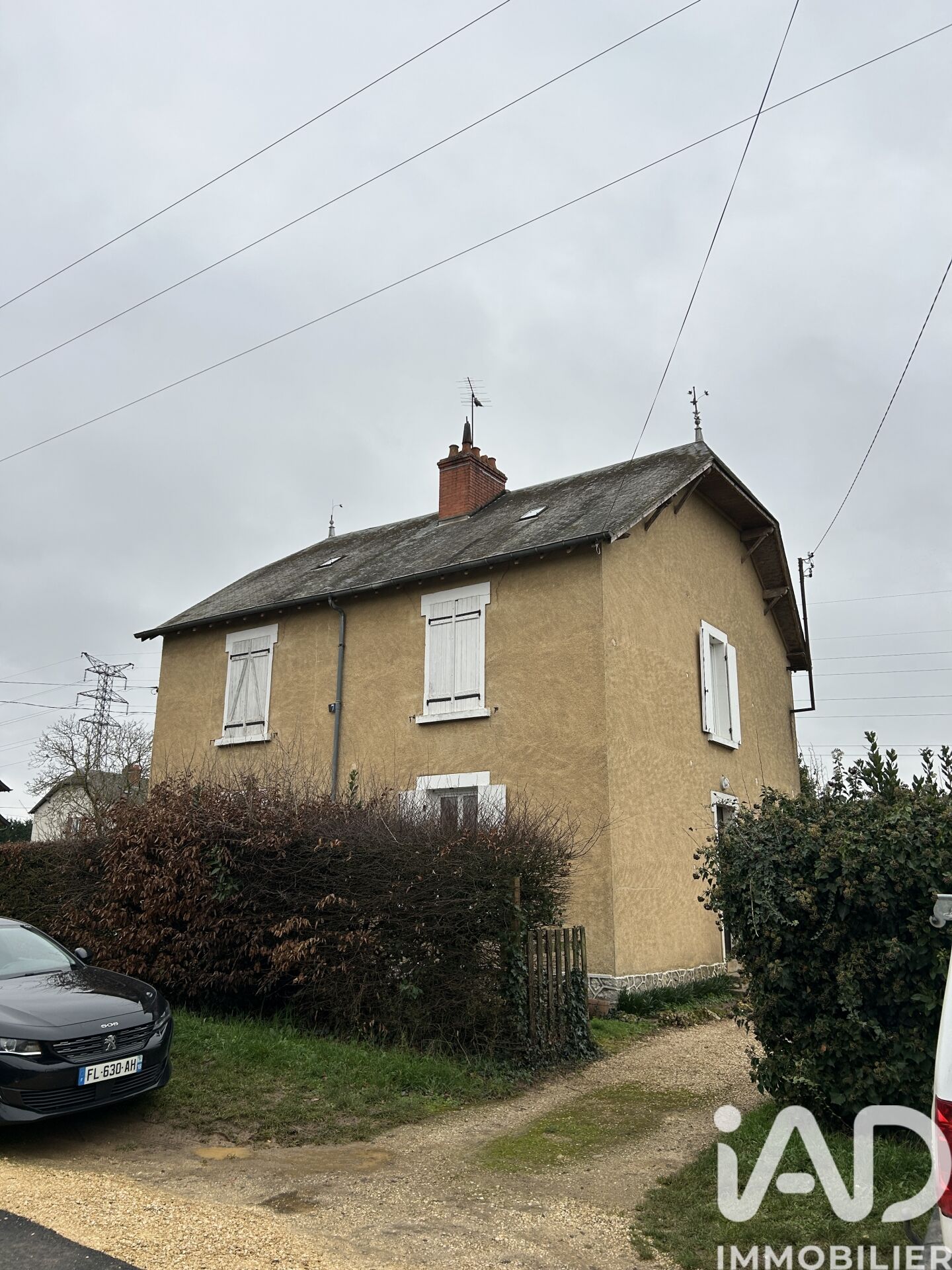 Maison à vendre, 4 pièces, 70 m², Lunery