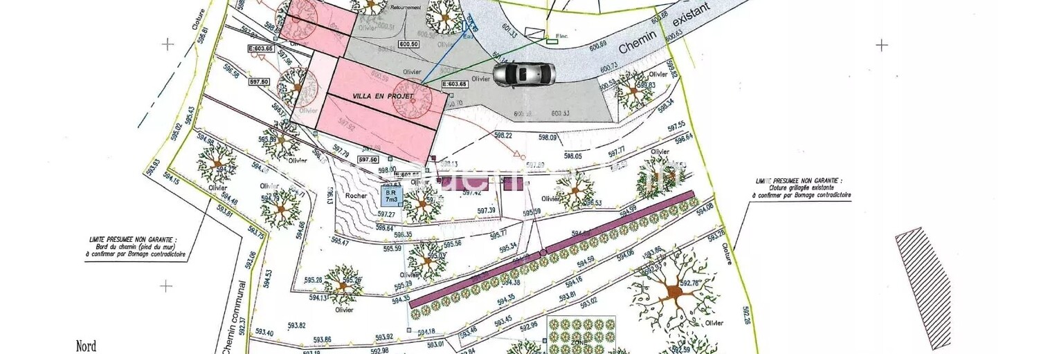 Terrain  1550 m² à vendre à Coaraze (06390)