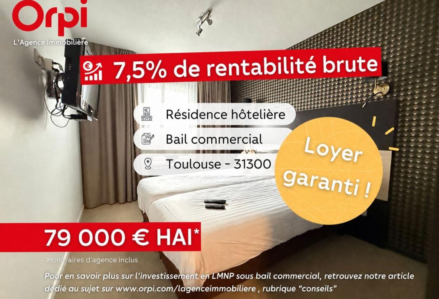 Appartement T2 avec Terrasse - TOULOUSE (31300) — photo 1