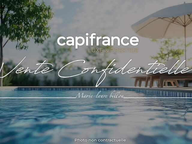 Maison à vendre 7 pièces SAINT GILLES CROIX-DE-VIE, grande maison familiale avec piscine et sa parcelle de 2224 m2 — photo du bien