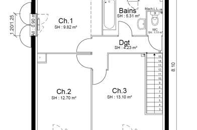 Maison 4 pièces 276000 €