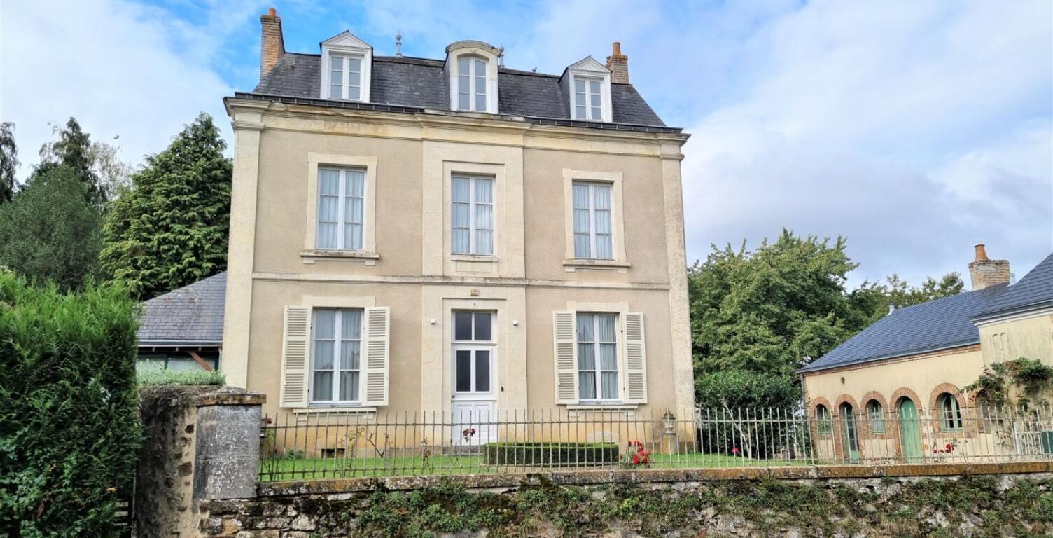 Maison de maître Asnieres Sur Vegre 7 pièce(s) 145 m2 — photo 1