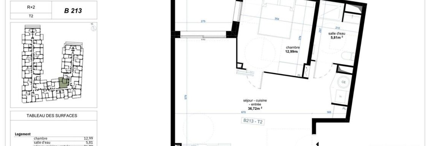 Appartement 2 Pièces 40 m² à vendre à Narbonne (11100)