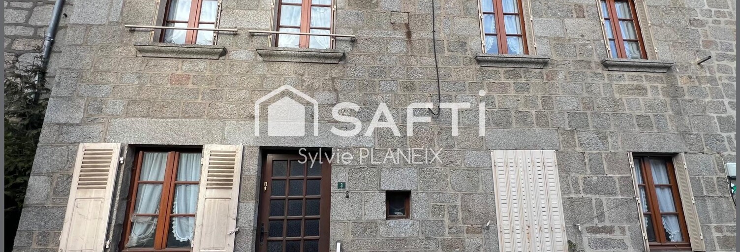 Maison 8 Pièces 119 m² à vendre à Crocq (23260)