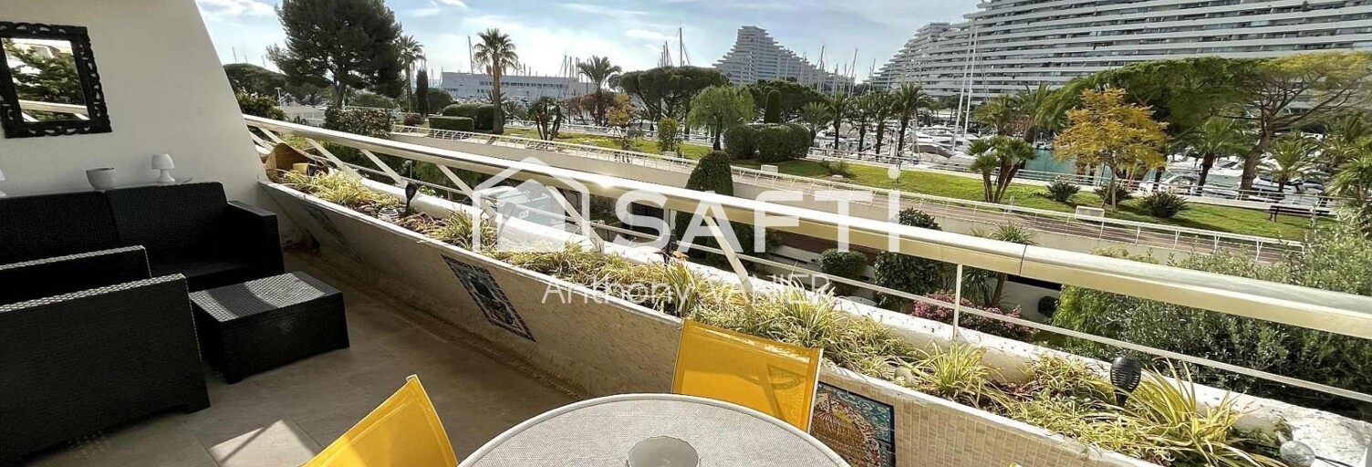 Appartement 2 Pièces 55 m² à vendre à Villeneuve-Loubet (06270)