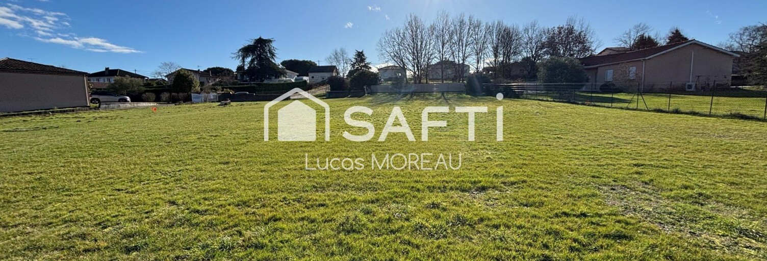 Terrain  932 m² à vendre à Labastide-Saint-Pierre (82370)