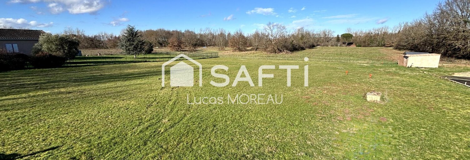 Terrain  1019 m² à vendre à Labastide-Saint-Pierre (82370)