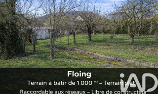 Terrain  1000 m² à vendre à Floing (08200)