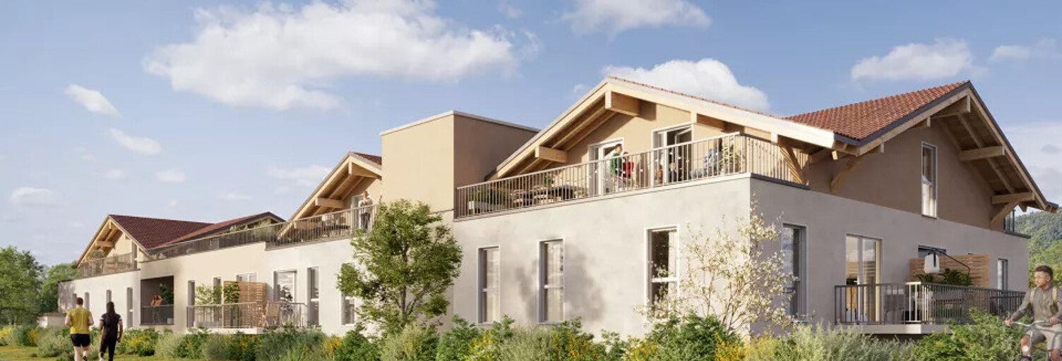 Appartement neuf T2, T3, T4 Pièce 43 à 87 m² à vendre à Beaumont (74160)