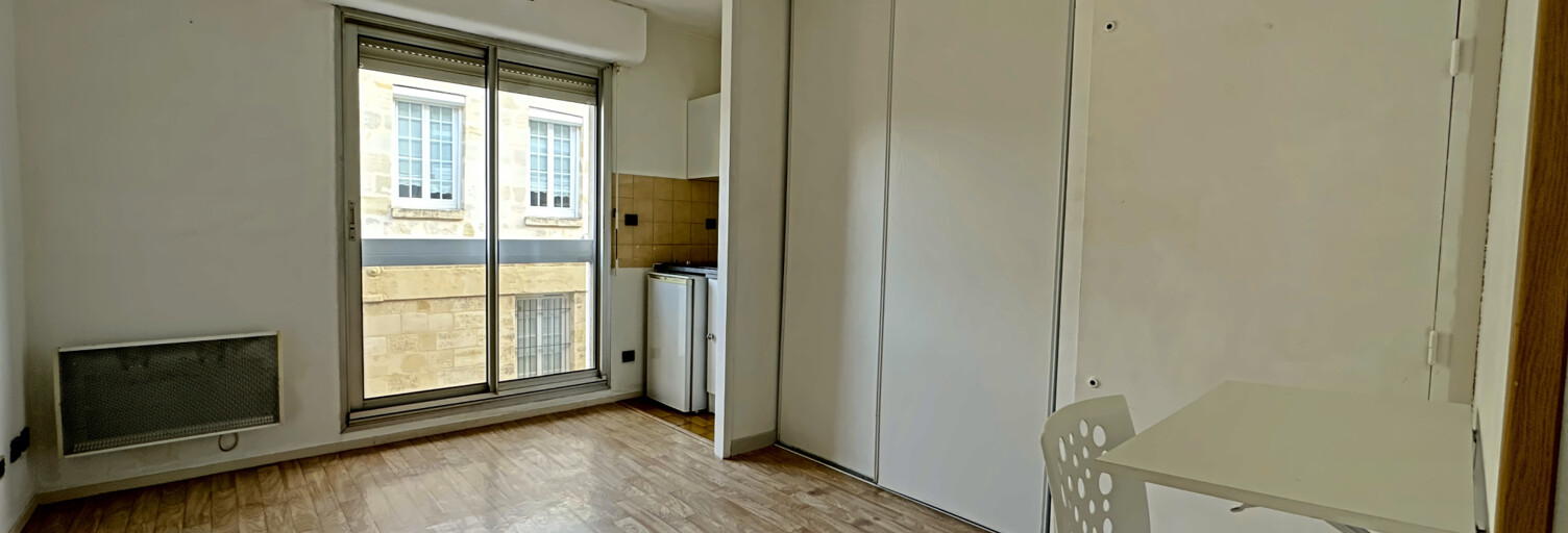 Appartement 1 Pièce 19 m² à vendre à Bordeaux (33000)