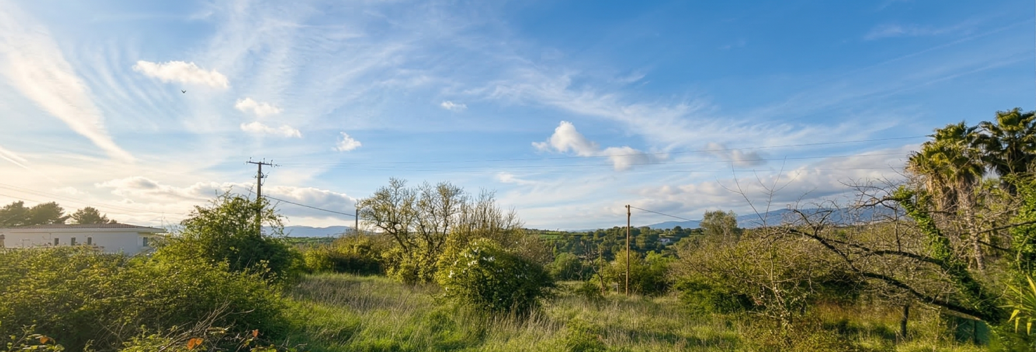 Terrain 1052 m² à construire Mougins (06250)