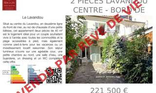 Appartement 2 Pièces 40 m² à vendre à Le Lavandou (83980)