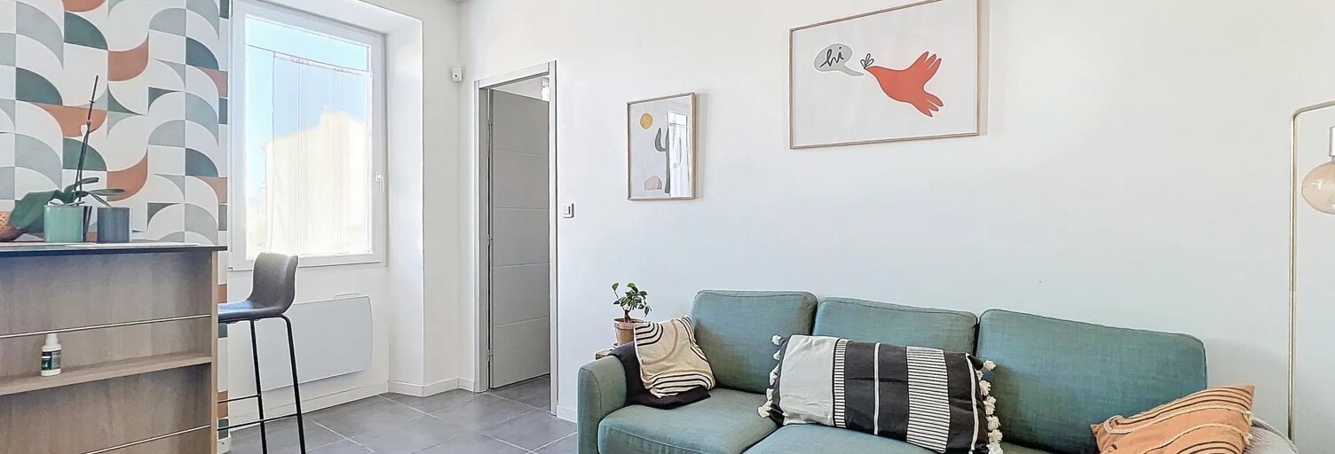 Appartement 2 Pièces 25 m² à vendre à Marseille 4 (13004)