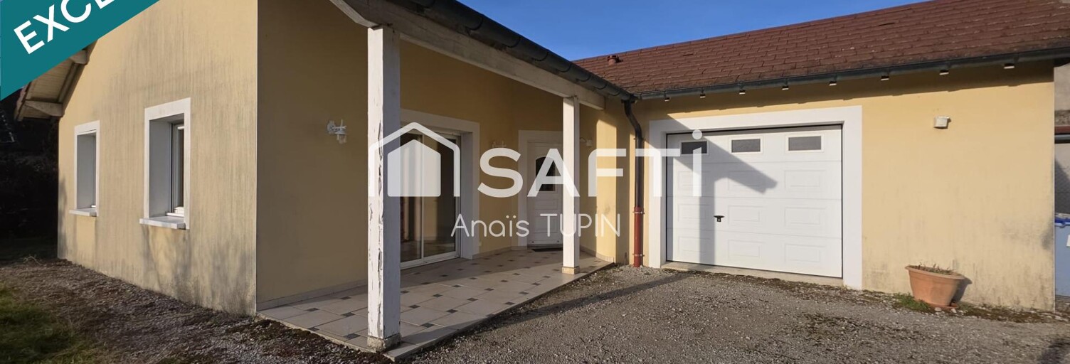 Maison 3 Pièces 73 m² à vendre à Nogna (39570)