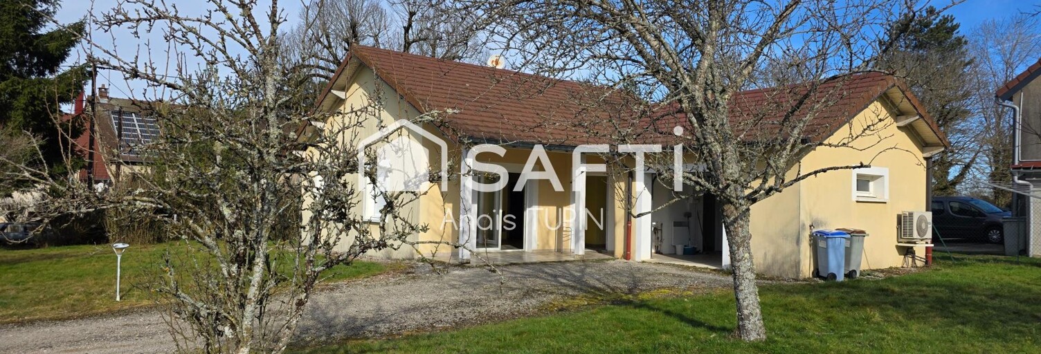 Maison 3 Pièces 73 m² à vendre à Nogna (39570)