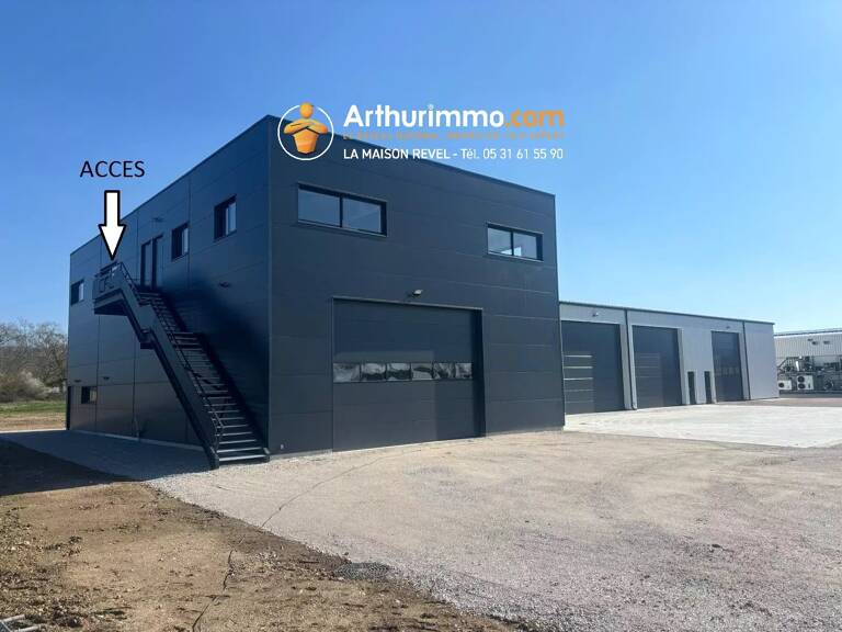 Local professionnel neuf à louer – 138 m² – Zone industrielle de Revel — photo 1