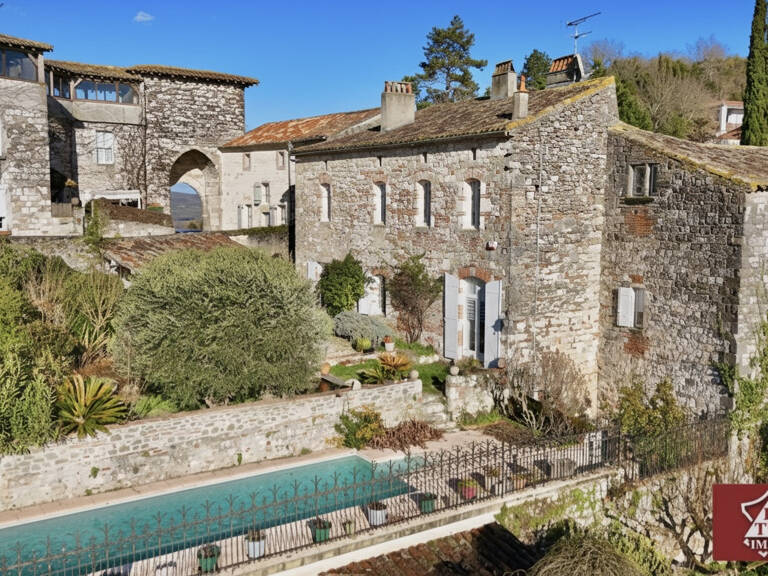 Authentique demeure médiévale avec piscine, jardin et parkin — photo 1