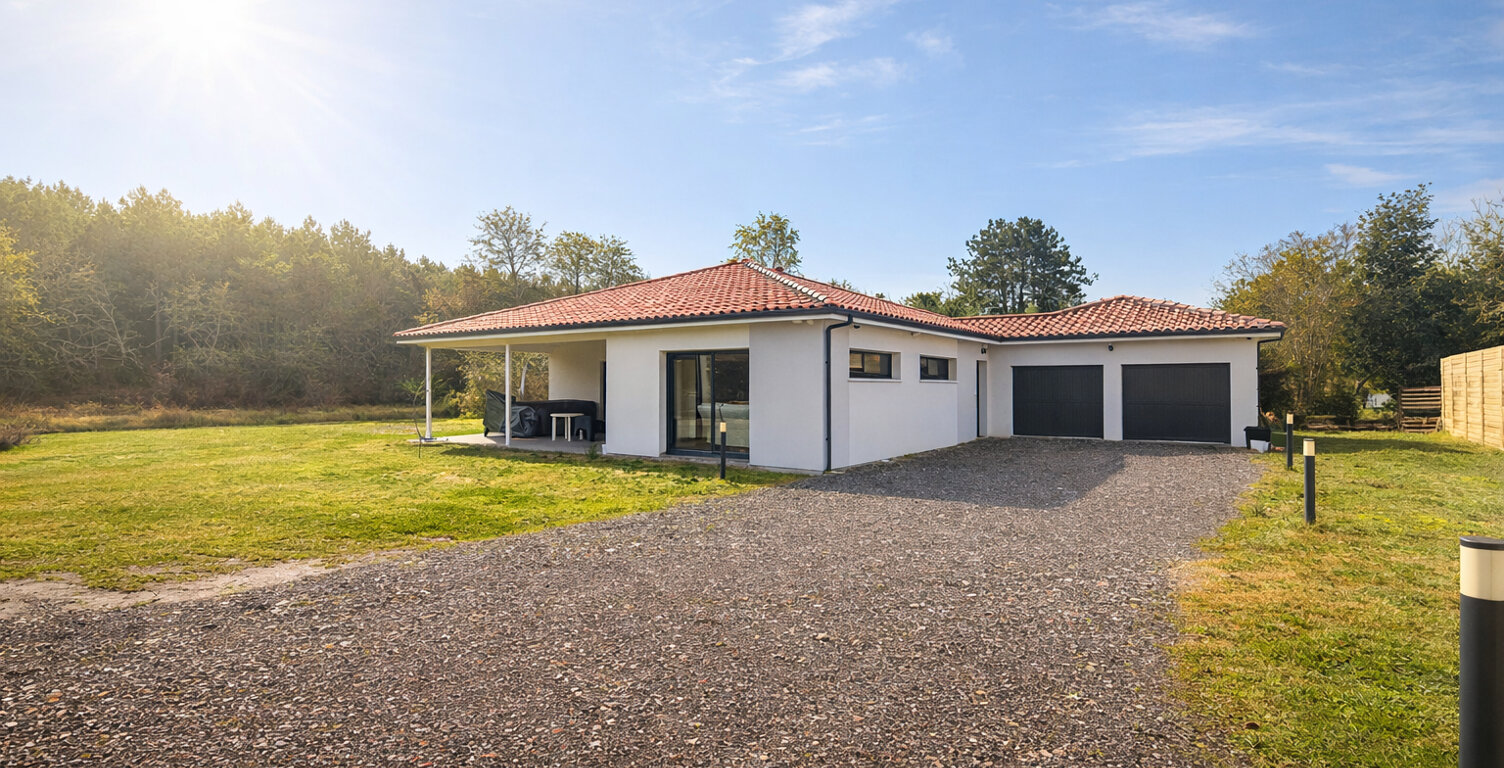 Bénesse limite Capbreton, plain-pied de 2023 sur 700 m²  de terrain — photo 1